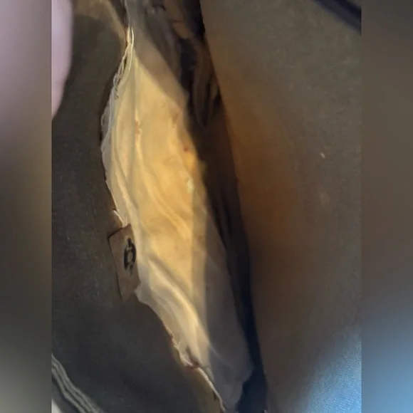 Gucci logo tote gg purse Monogram handbag Shoulder Bag crossbody tassel vintage - Picture 5 of 8